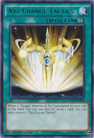 Xyz Change Tactics - NECH-EN094 - Rare - 1st Edition available at 401 Games Canada