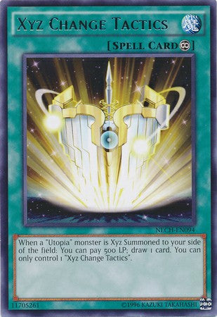 Xyz Change Tactics - NECH-EN094 - Rare - Unlimited available at 401 Games Canada