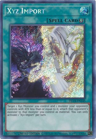 Xyz Import - DLCS-EN145 - Secret Rare - 1st Edition available at 401 Games Canada