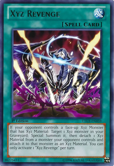 Xyz Revenge - LTGY-EN059 - Rare - 1st Edition available at 401 Games Canada