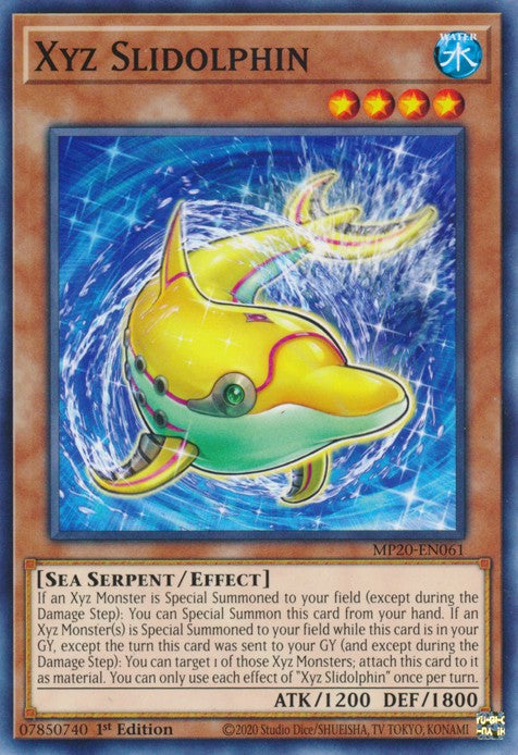 Xyz Slidolphin - MP20-EN061 - Common - 1st Edition available at 401 Games Canada