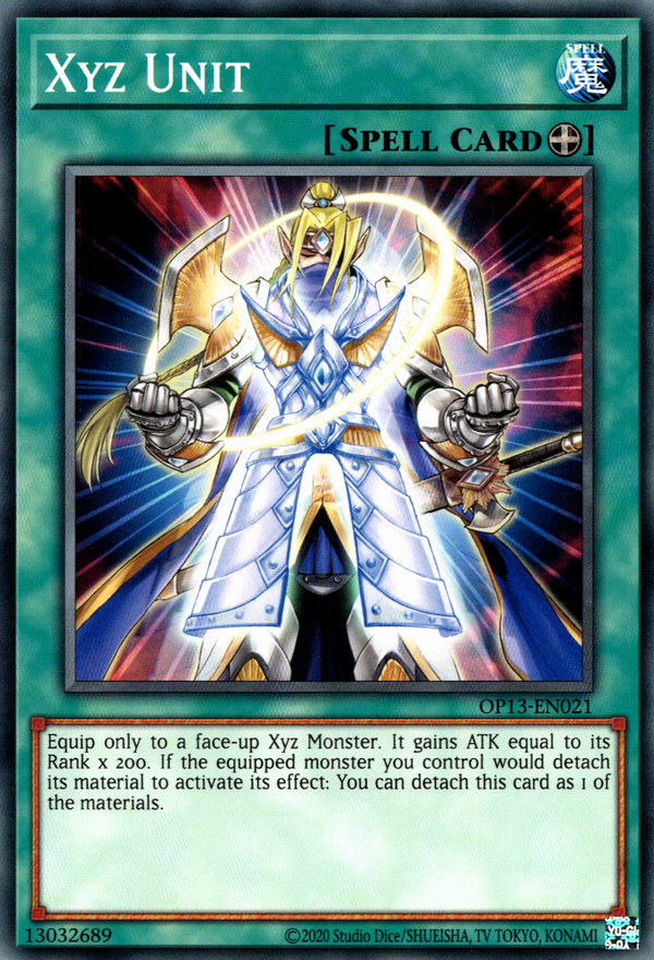 Xyz Unit - OP13-EN021 - Common available at 401 Games Canada