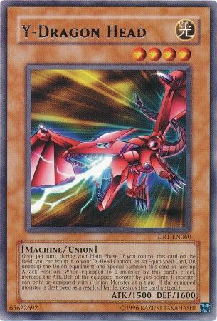Y-Dragon Head - DR1-EN060 - Rare available at 401 Games Canada