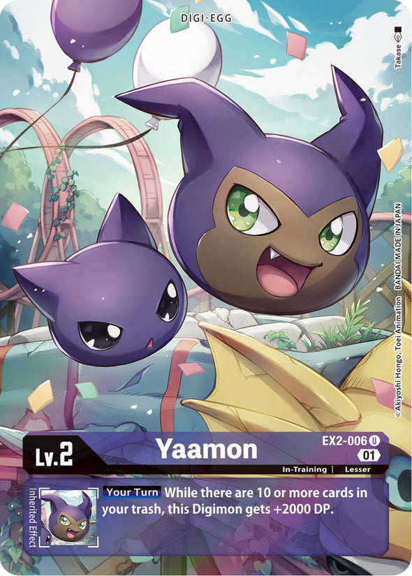 Yaamon (Alternate Art) - EX2-006 - Uncommon available at 401 Games Canada