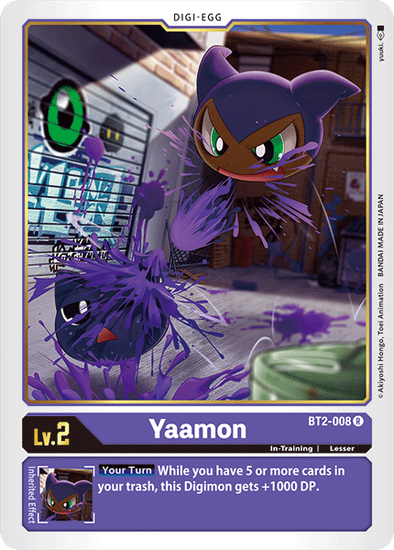 Yaamon - BT2-008 - Rare available at 401 Games Canada