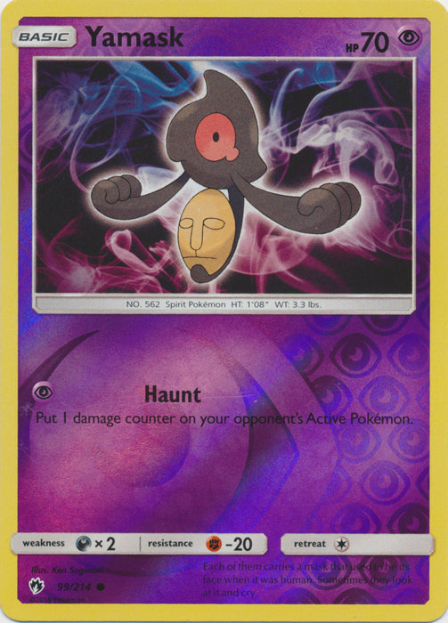 Yamask - 99/214 - Common - Reverse Holo available at 401 Games Canada