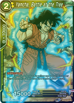 Yamcha, Battle at the Tree - BT15-102 - Uncommon (FOIL) available at 401 Games Canada