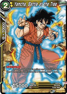 Yamcha, Battle at the Tree - BT15-102 - Uncommon available at 401 Games Canada