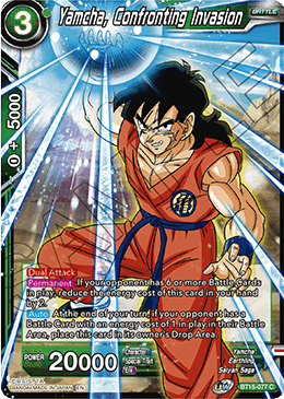 Yamcha, Confronting Invasion - BT15-077 - Common available at 401 Games Canada