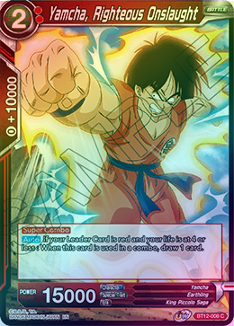 Yamcha, Righteous Onslaught - BT12-008 - Common (FOIL) available at 401 Games Canada