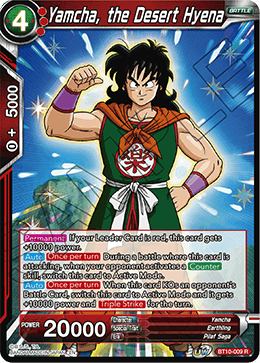 Yamcha, the Desert Hyena - BT10-009 - Promo (Series 10 Pre-Release) available at 401 Games Canada