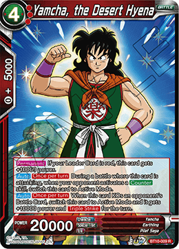 Yamcha, the Desert Hyena - BT10-009 - Rare (FOIL) (Reprint) available at 401 Games Canada