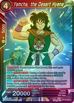 Yamcha, the Desert Hyena - BT10-009 - Rare (FOIL) available at 401 Games Canada