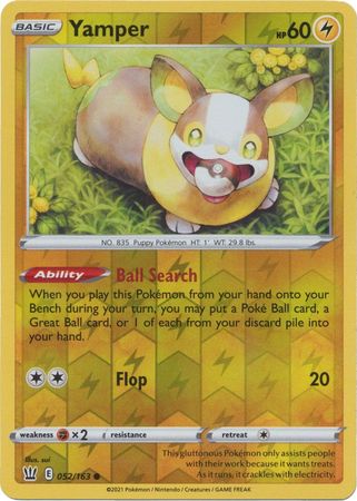 Yamper - 052/163 - Common - Reverse Holo available at 401 Games Canada