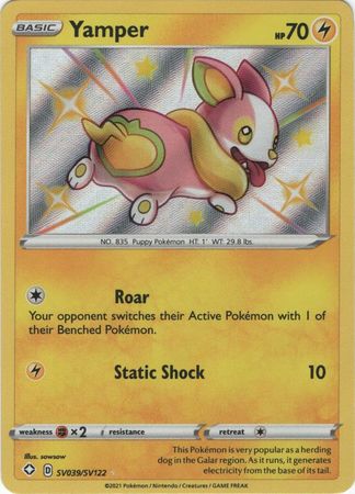 Yamper - SV039/SV122 - Shiny Rare available at 401 Games Canada