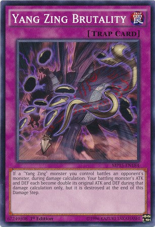 Yang Zing Brutality - MP15-EN184 - Common - 1st Edition available at 401 Games Canada