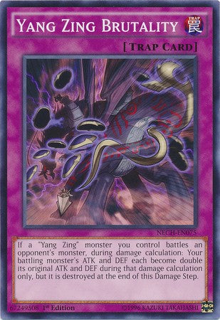Yang Zing Brutality - NECH-EN075 - Common - 1st Edition available at 401 Games Canada