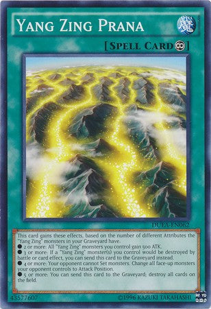 Yang Zing Prana - DUEA-EN062 - Common - Unlimited available at 401 Games Canada