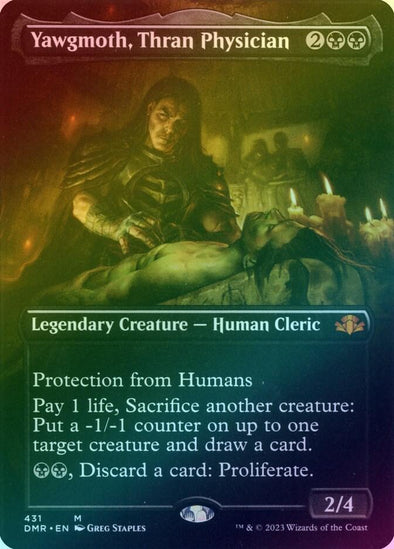 401 Games Canada - Yawgmoth, Thran Physician - Borderless (Foil) (DMR) 401 Games Canada - Yawgmoth, Thran Physician - Borderless (Foil) (DMR)