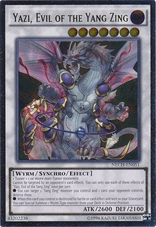 Yazi, Evil of the Yang Zing - NECH-EN051 - Ultimate Rare - Unlimited available at 401 Games Canada