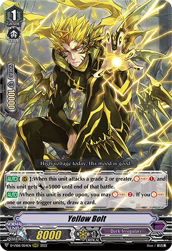 Yellow Bolt - D-VS06/054 - Triple Rare available at 401 Games Canada