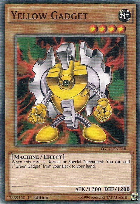 Yellow Gadget - YGLD-ENC18 - Common - 1st Edition available at 401 Games Canada