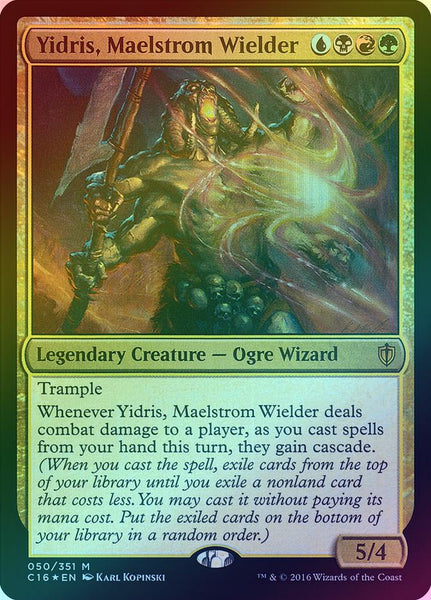401 Games Canada - Yidris, Maelstrom Wielder (Foil) (C16)