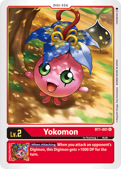 Yokomon - BT1-001 - Rare available at 401 Games Canada