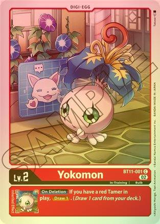 Yokomon (Foil) - BT11-001 - Common available at 401 Games Canada