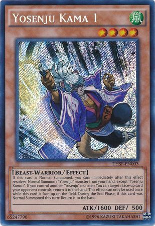 Yosenju Kama 1 - THSF-EN003 - Secret Rare - Unlimited available at 401 Games Canada