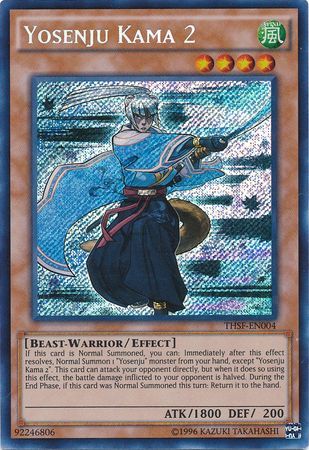 Yosenju Kama 2 - THSF-EN004 - Secret Rare - Unlimited available at 401 Games Canada