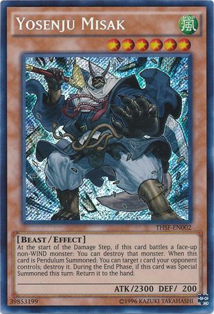 Yosenju Misak - THSF-EN002 - Secret Rare - Unlimited available at 401 Games Canada