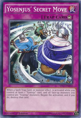 Yosenjus' Secret Move - SP17-EN050 - Common - 1st Edition available at 401 Games Canada
