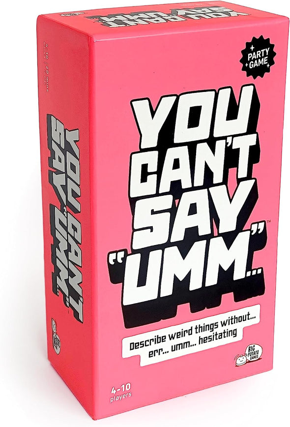 You Can't Say "Umm..." available at 401 Games Canada