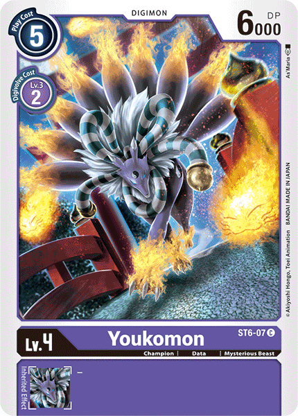 Youkomon - ST6-07 - Common available at 401 Games Canada