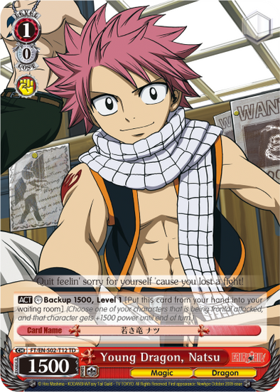 Young Dragon, Natsu - FT/EN-S02-T12 - Trial Deck available at 401 Games Canada