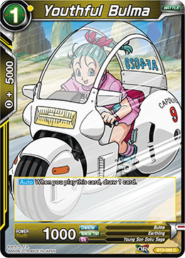 Youthful Bulma - BT3-095 - Common available at 401 Games Canada