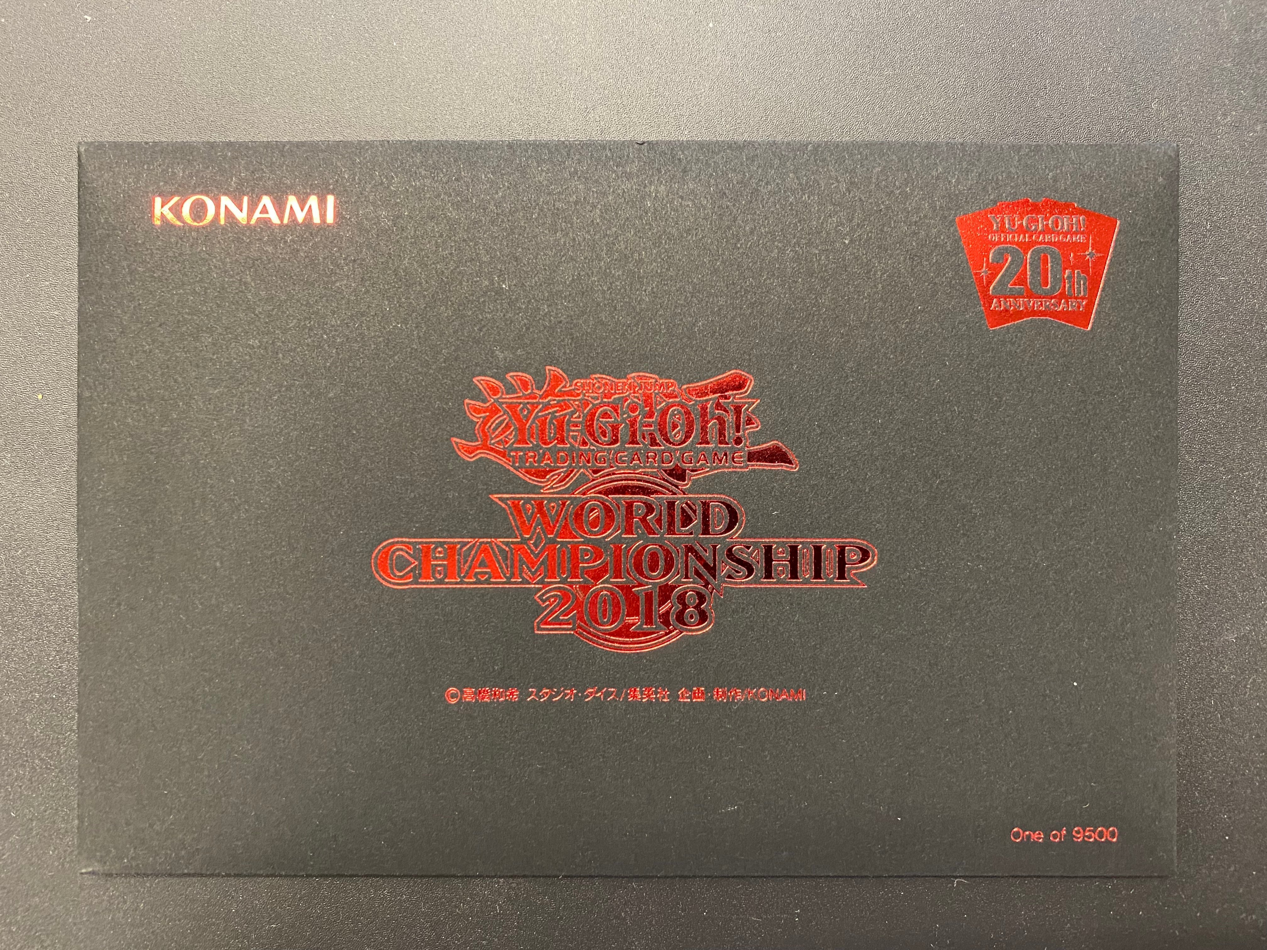 yugioh world championship 2018 prize card Yu-Gi-Oh! World Championship 2018 Envelope with Blue Eyes & Dark Magician Promos