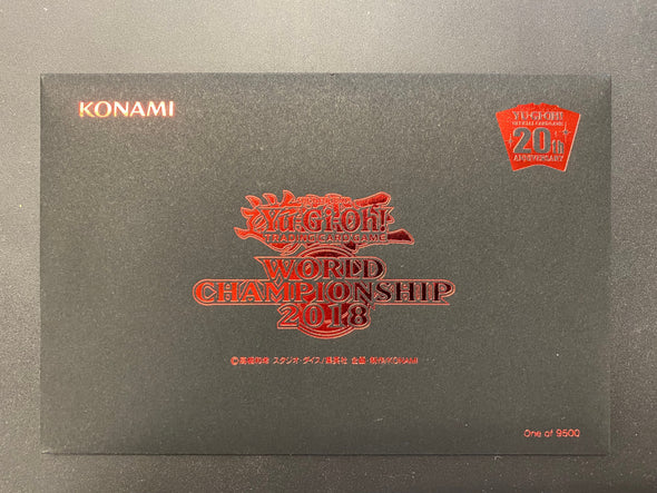 Yu-Gi-Oh! World Championship 2018 Envelope with Blue Eyes & Dark Magician Promos available at 401 Games Canada