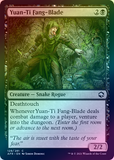 401 Games Canada - Yuan-Ti Fang-Blade (AFR) (Foil) 401 Games Canada - Yuan-Ti Fang-Blade (AFR) (Foil)