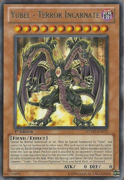 Yubel - Terror Incarnate - RYMP-EN071 - Rare - 1st Edition available at 401 Games Canada