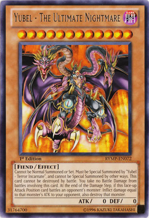 Yubel - The Ultimate Nightmare - RYMP-EN072 - Rare - 1st Edition available at 401 Games Canada