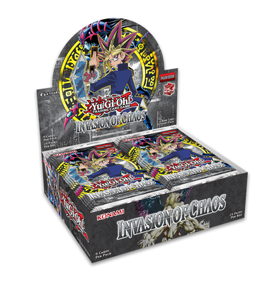 Yugioh - 25th Anniversary - Invasion of Chaos Booster Box available at 401 Games Canada