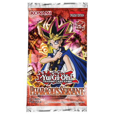 Yugioh - 25th Anniversary - Pharaoh's Servant Booster Pack available at 401 Games Canada