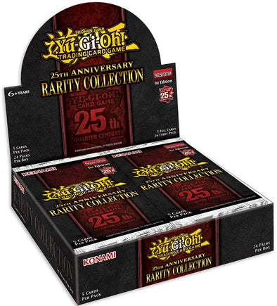401 Games Canada - Yugioh - 25th Anniversary Rarity Collection Booster Box - 1st Edition 401 Games Canada - Yugioh - 25th Anniversary Rarity Collection Booster Box - 1st Edition