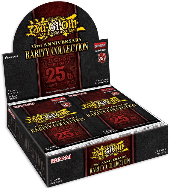 401 Games Canada - Yugioh - 25th Anniversary Rarity Collection Booster Box - 1st Edition 401 Games Canada - Yugioh - 25th Anniversary Rarity Collection Booster Box - 1st Edition