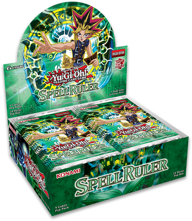 Yugioh - 25th Anniversary - Spell Ruler Booster Box available at 401 Games Canada