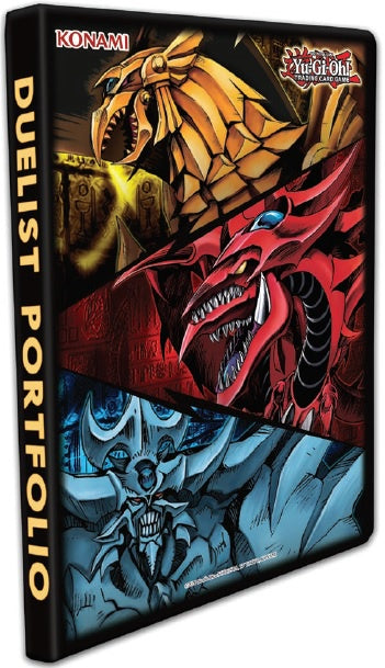 Yugioh - 9-Pocket Binder - Slifer, Obelisk, & Ra available at 401 Games Canada