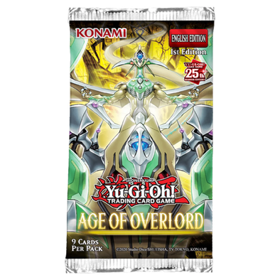 Yugioh - Age of Overlord Booster Pack - 1st Edition available at 401 Games Canada