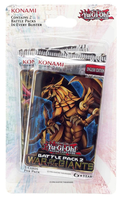 Yugioh - Battle Pack 2: War of the Giants - 2 Pack Blister Pack - 1st Edition available at 401 Games Canada